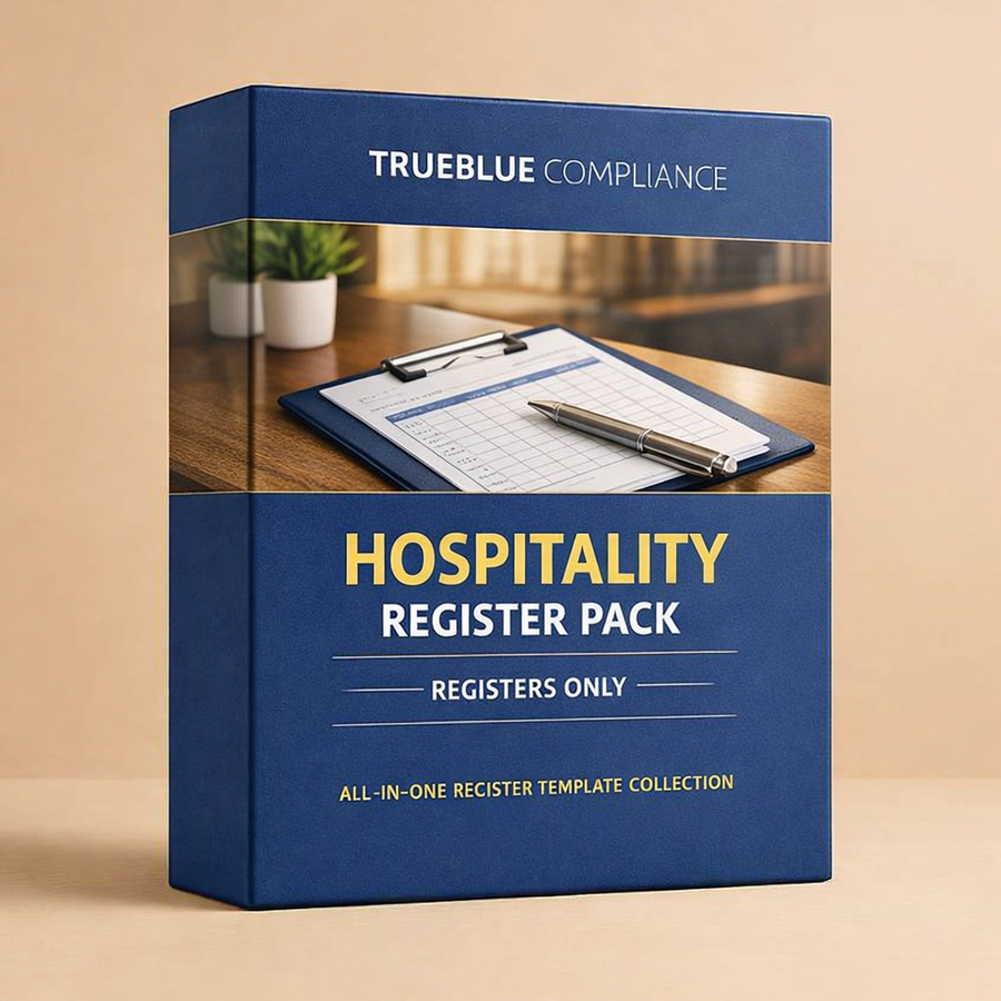 Hospitality Register Templates