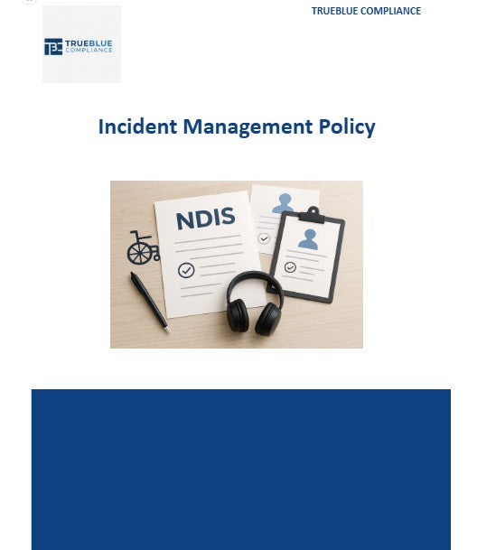 NDIS Core Governance & Compliance Pack Templates